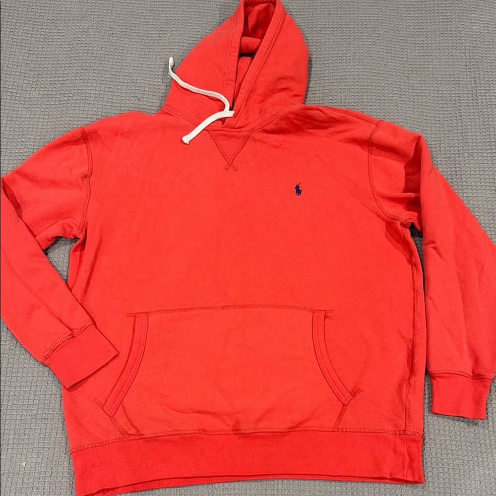 Polo by Ralph Lauren Vibrant Red Hoodie